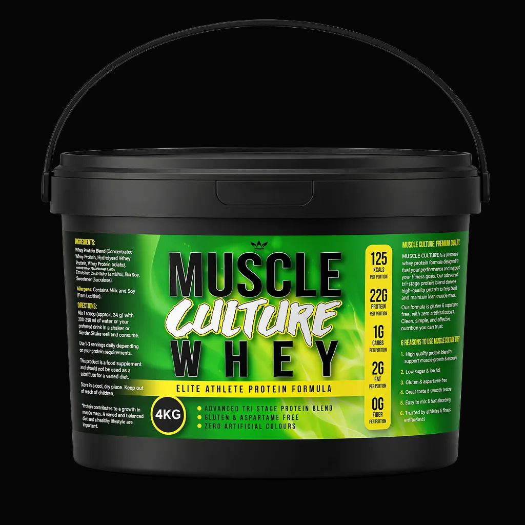 Muscle Culture Whey Protein 4kg